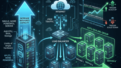Cloud Server Scaling - Vertical and Horizontal Expansion Methods - Featured Image
